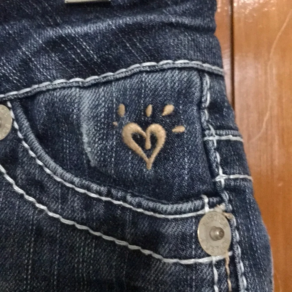 Justice Jeans Skirt with Shirt Liner
